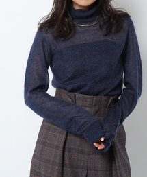 laboratory work | 【佐藤繊維】キッドモヘヤ混ハイゲージタートル【JAPAN MADE】(ニット/セーター)