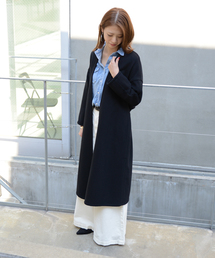 PAPILLONNER | ウールカルゼガウンコート(その他アウター)