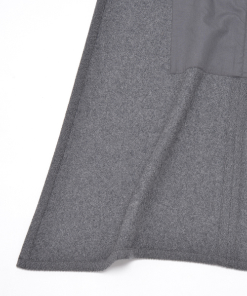 PAPILLONNER（パピヨネ）の「ウールカルゼガウンコート（その他アウター・レディース・ブラック/グレー・MEDIUM）」の15枚目の写真
