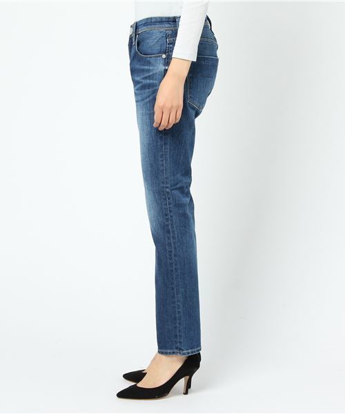 YANUK(ヤヌーク)の「YANUK(ヤヌーク)KAY(デニムパンツ・レディース・ブルー/サックスブルー・23/24/25/26)」の3枚目の写真