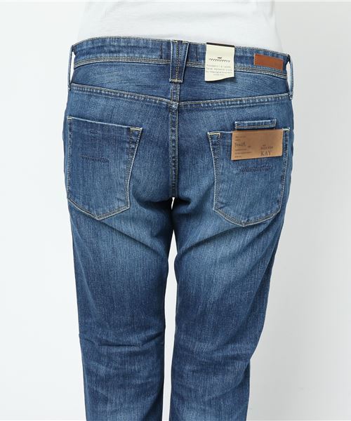 YANUK(ヤヌーク)の「YANUK(ヤヌーク)KAY(デニムパンツ・レディース・ブルー/サックスブルー・23/24/25/26)」の6枚目の写真