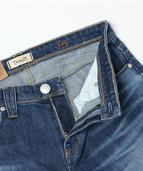 YANUK(ヤヌーク)の「YANUK(ヤヌーク)KAY(デニムパンツ・レディース・ブルー/サックスブルー・23/24/25/26)」の9枚目の写真