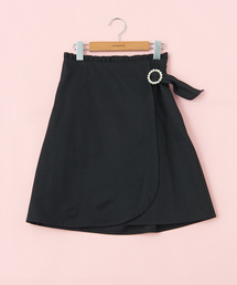 OLIVE des OLIVE | ビジューバックル付きスカート(スカート)