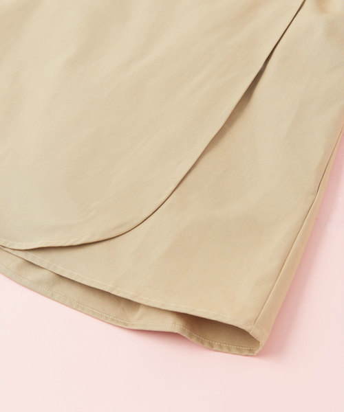 OLIVE des OLIVE（オリーブデオリーブ）の「ビジューバックル付きスカート（スカート・レディース・ブラック/ベージュ/レッド・FREE）」の9枚目の写真