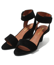 ROSE BUD | B235-39 VELOUR WEDGE SANDAL(サンダル)