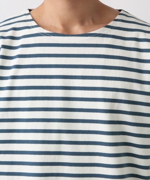 RAGEBLUE（レイジブルー）の「USAコットンバスクボーダー/796029（Tシャツ/カットソー・メンズ・ネイビー/その他/ブルー/ベージュ・MEDIUM/SMALL/LARGE）」の10枚目の写真