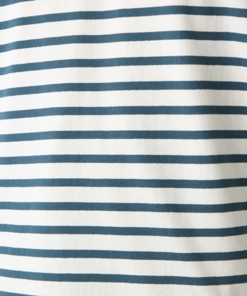 RAGEBLUE（レイジブルー）の「USAコットンバスクボーダー/796029（Tシャツ/カットソー・メンズ・ネイビー/その他/ブルー/ベージュ・MEDIUM/SMALL/LARGE）」の14枚目の写真