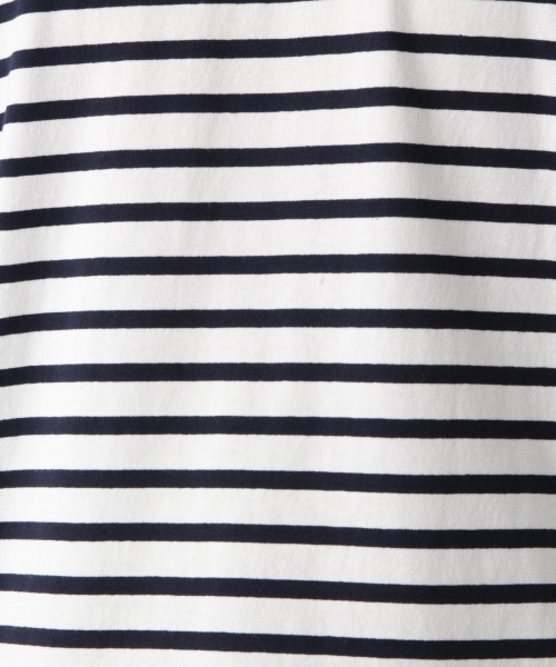 RAGEBLUE（レイジブルー）の「USAコットンバスクボーダー/796029（Tシャツ/カットソー・メンズ・ネイビー/その他/ブルー/ベージュ・MEDIUM/SMALL/LARGE）」の15枚目の写真