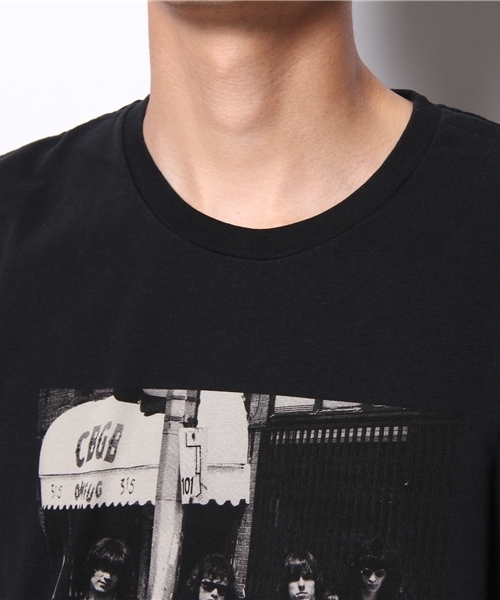 HYSTERIC GLAMOUR（ヒステリックグラマー）の「RAMONES/CBGB pt T-SH
