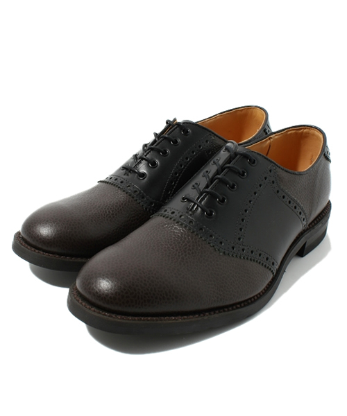 BEAMS LIGHTS Men's(ビームスライツ メンズ)の「△WHITE&CO サドルシューズ(ドレスシューズ・メンズ・ブラック/ブラウン・8)」の2枚目の写真