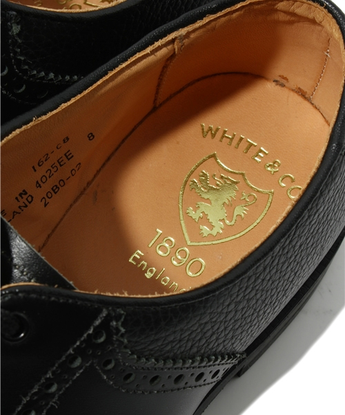 BEAMS LIGHTS Men's(ビームスライツ メンズ)の「△WHITE&CO サドルシューズ(ドレスシューズ・メンズ・ブラック/ブラウン・8)」の9枚目の写真