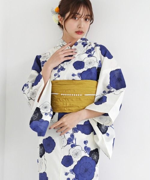 セール】【着付けガイド付き】大人可愛いが叶う 美人浴衣 5点