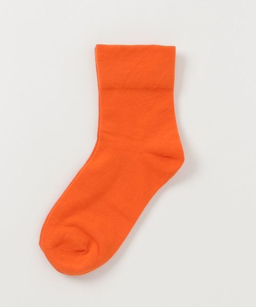 Fun & Daily（ファンアンドデイリー）の「F&D : キャンディカラーソックス（ソックス/靴下・レディース・ホワイト/ブラック/パープル/ピンク/イエロー/オレンジ/ブルー/グリーン・FREE）」の8枚目の写真