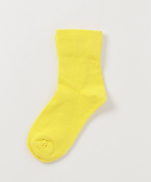 Fun & Daily（ファンアンドデイリー）の「F&D : キャンディカラーソックス（ソックス/靴下・レディース・ホワイト/ブラック/パープル/ピンク/イエロー/オレンジ/ブルー/グリーン・FREE）」の10枚目の写真