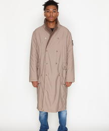 2WAY DOUBLE BREASTED BOA COAT