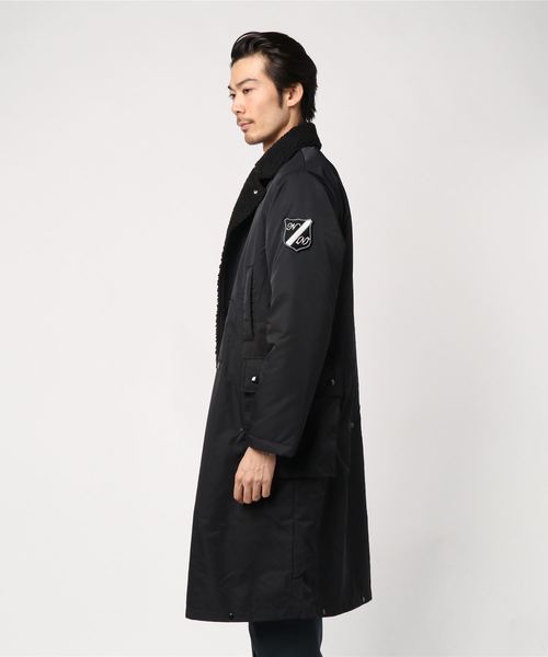 NUMBER (N)INE（ナンバーナイン）の「2WAY DOUBLE BREASTED BOA COAT（その他アウター・メンズ・ブラック/ベージュ/ネイビー・2/3/4）」の8枚目の写真