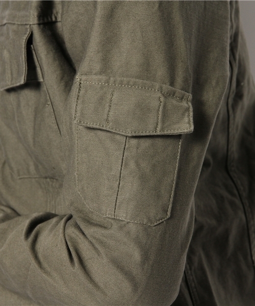 HAMNETT(ハムネット)の「【HAMNETT】 ミリタリークロスオフィサー / ジャッケット(その他アウター・メンズ・カーキ/オリーブ・M/L/AL)」の10枚目の写真
