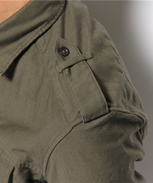 HAMNETT(ハムネット)の「【HAMNETT】 ミリタリークロスオフィサー / ジャッケット(その他アウター・メンズ・カーキ/オリーブ・M/L/AL)」の12枚目の写真