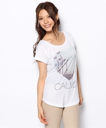 CALMLYハートフォトプリントTee