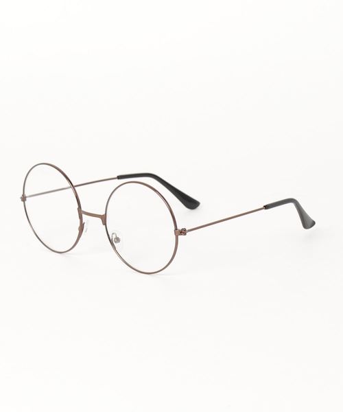 MANGROVE（マングローブ）の「【MANGROVE SELECT】ラウンドBIGメガネ（メガネ・メンズ・ブラック/ブラウン/シルバー・FREE）」の2枚目の写真