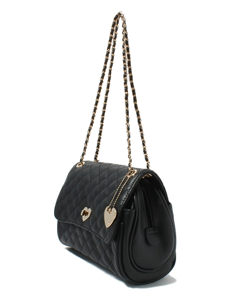 INGNI（イング）の「キルティングチェーン/Ｂａｇ（ショルダーバッグ・レディース・レッド系その他/ピンクベージュ/ブラック・MEDIUM/ONE SIZE）」の6枚目の写真