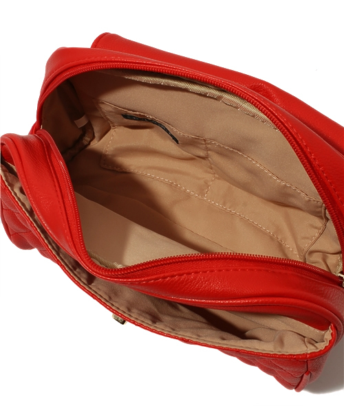 INGNI（イング）の「キルティングチェーン/Ｂａｇ（ショルダーバッグ・レディース・レッド系その他/ピンクベージュ/ブラック・MEDIUM/ONE SIZE）」の13枚目の写真