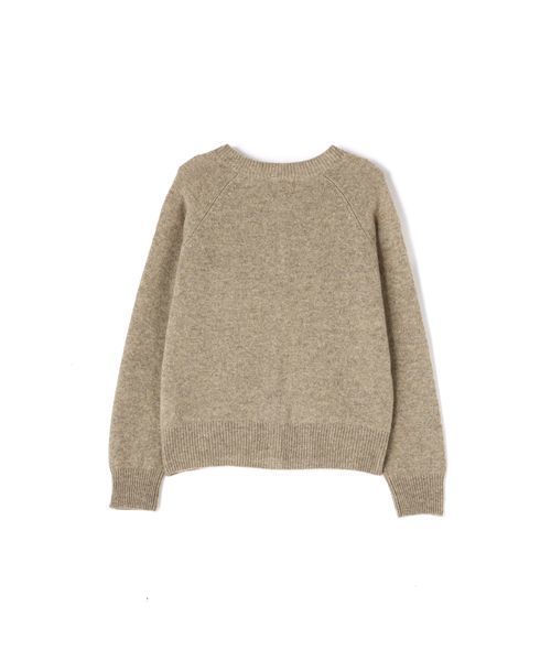 MARGARET HOWELL（マーガレットハウエル）の「WOOL CASHMERE KNIT（カーディガン/ボレロ・レディース・ブラック/イエロー/ナチュラル・2）」の15枚目の写真