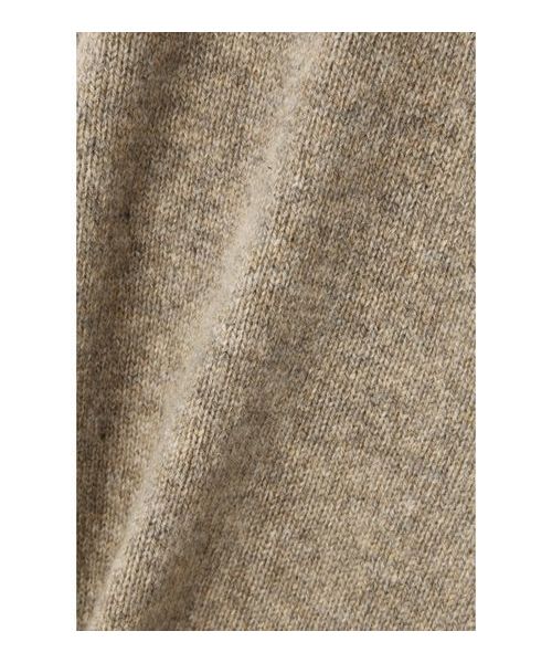 MARGARET HOWELL（マーガレットハウエル）の「WOOL CASHMERE KNIT（カーディガン/ボレロ・レディース・ブラック/イエロー/ナチュラル・2）」の7枚目の写真