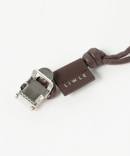 International Gallery BEAMS（インターナショナルギャラリービームス）の「LIWLE × IG / 別注 ロングコード ベルト（ベルト・メンズ・ブラック/ホワイト/オリーブ/ブラック系その他2/ダークブラウン・ONE SIZE）」の15枚目の写真