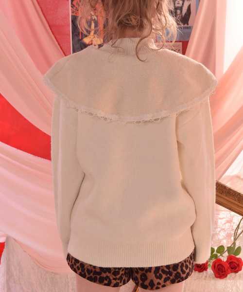 Last Virgin（ラストバージン）の「レースラインハイネックケープ  