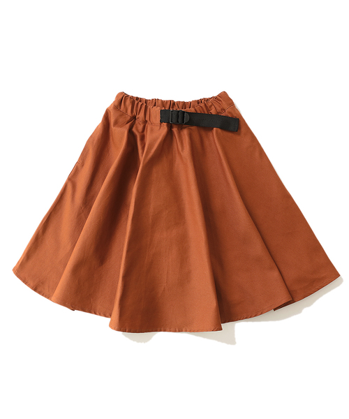 devirock（デビロック）の「ナイロンベルト付き膝下スカート（スカート・キッズ・ベージュ/ネイビー/カーキ/スモークピンク/スミクロ/テラコッタ・110cm/100cm/120cm/130cm/140cm/150cm/160cm）」の17枚目の写真