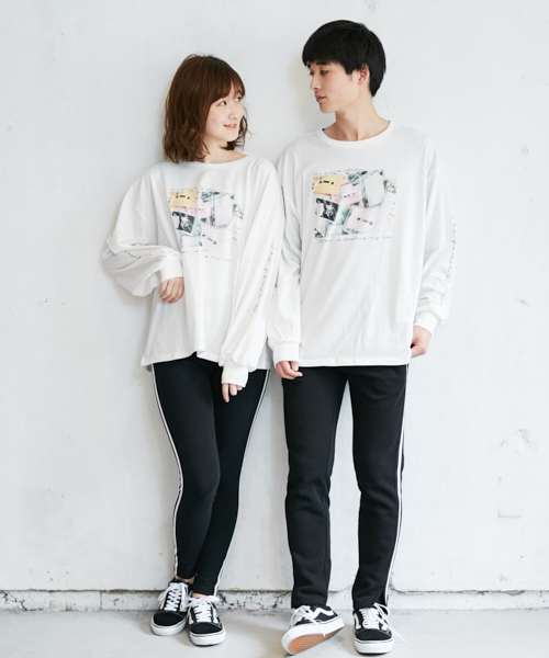 PairPair(ペアペア)の「裏起毛ライン入りパンツ(その他パンツ・メンズ・ブラック・MEDIUM/LARGE)」の8枚目の写真