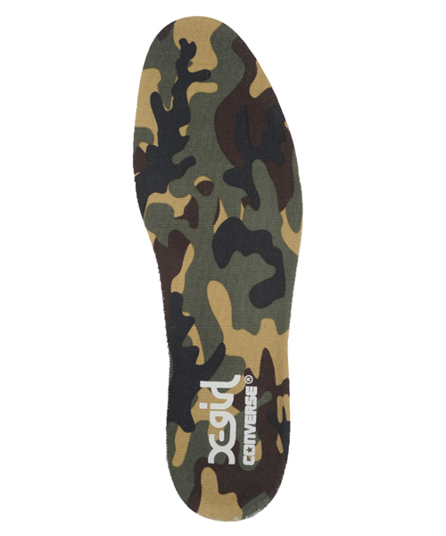 X-girl（エックスガール）の「X-girl×CONVERSE ALL STAR HI CRAZY（スニーカー・レディース・マルチ・23.5cm/24cm/23cm/24.5cm/26.5cm/28cm/27cm/25cm/27.5cm）」の4枚目の写真