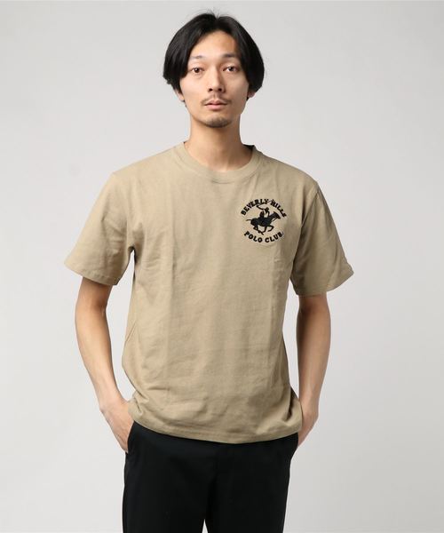 【BHPC】ロゴ刺繍Tシャツ 【BHPC】ロゴ刺繍Tシャツ