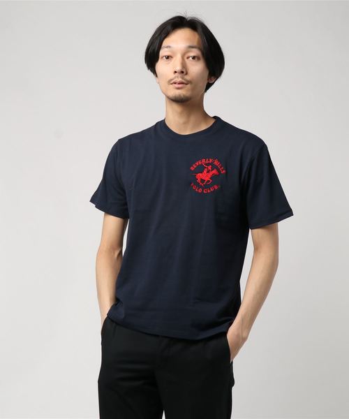 【BHPC】ロゴ刺繍Tシャツ 【BHPC】ロゴ刺繍Tシャツ