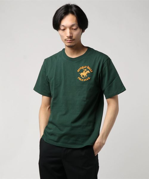 【BHPC】ロゴ刺繍Tシャツ 【BHPC】ロゴ刺繍Tシャツ
