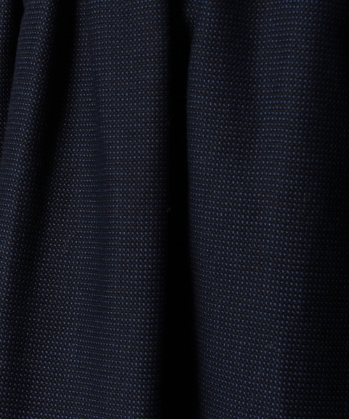 BEAUTY&YOUTH UNITED ARROWS（ビューティーアンドユースユナイテッドアローズ）の「BYSF レノクロス ギャザーフレアスカート ◆（スカート・レディース・ネイビー/ホワイト・SMALL/MEDIUM）」の9枚目の写真