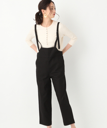 GLOBAL WORK | リネンテーパーキャミサロペ(サロペット/オーバーオール)