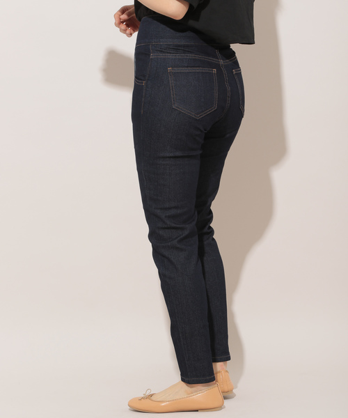 apres jour（アプレジュール）の「ハイウエストスキニーパンツ【ZOZOTOWN限定アイテム】（デニムパンツ・レディース・ブラック/インディゴブルー・SMALL/MEDIUM）」の13枚目の写真