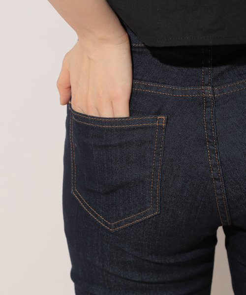 apres jour（アプレジュール）の「ハイウエストスキニーパンツ【ZOZOTOWN限定アイテム】（デニムパンツ・レディース・ブラック/インディゴブルー・SMALL/MEDIUM）」の19枚目の写真