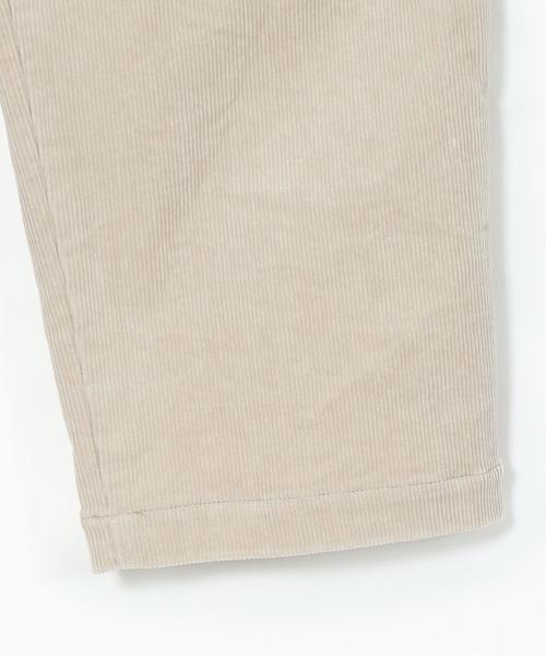 coen（コーエン）の「【ムック本掲載】USAコットンコーデュロイセミワイドタックパンツ（その他パンツ・レディース・ナチュラル/ブラック/ベージュ・MEDIUM/SMALL/LARGE）」の8枚目の写真