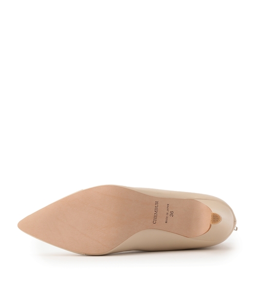 CHEMBUR（チェンバー）の「CHEMBUR / ポインテッドトゥショートブーツ  