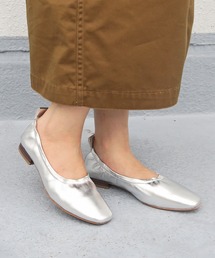 mio notis | ギャザースクエアパンプス(パンプス)