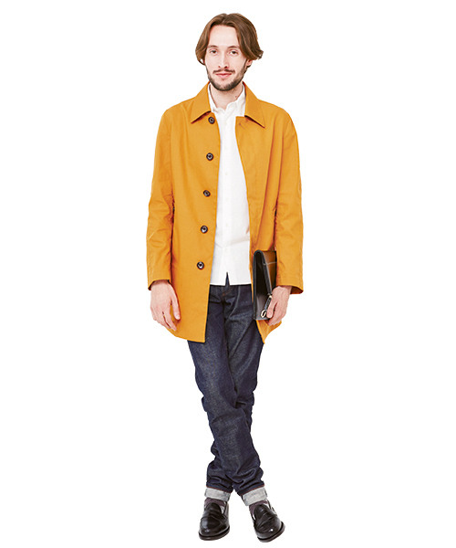 B:MING by BEAMS（ビーミングバイビームス）の「＜FINEBOYS 4月号掲載＞ビーミング by ビームス / レザークラッチバッグ（クラッチバッグ・メンズ・ホワイト/ブラック/オレンジ/ブルー/ネイビー・ONE SIZE）」の18枚目の写真