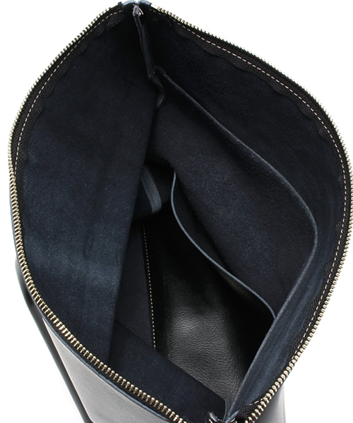 B:MING by BEAMS（ビーミングバイビームス）の「＜FINEBOYS 4月号掲載＞ビーミング by ビームス / レザークラッチバッグ（クラッチバッグ・メンズ・ホワイト/ブラック/オレンジ/ブルー/ネイビー・ONE SIZE）」の11枚目の写真