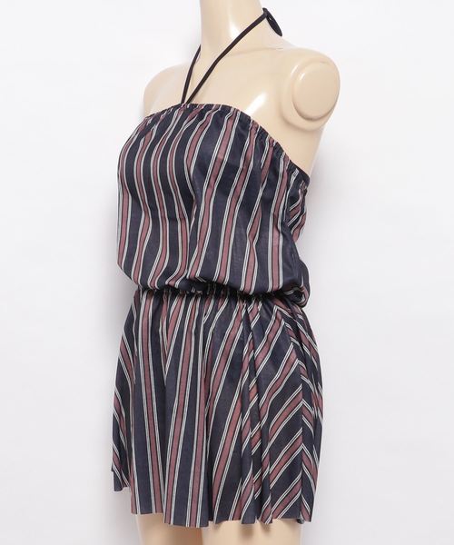 Dita（ディータ）の「【3点セット】ロンパース付きビキニセット【RT】水着（水着・レディース・ブラック/ネイビー・M/L/XL）」の12枚目の写真