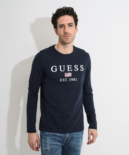 Guess(�Q�X)��BELONG TO L/S TEE(T�V���c/�J�b�g�\�[)