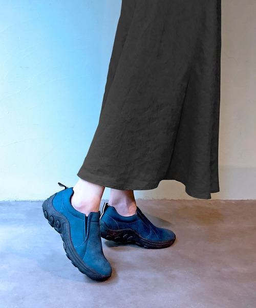 enchanted（エンチャンテッド）の「撥水スリッポンスニーカー　SNEEKE（スニーカー・レディース・ブラック/グレー/ブルー/ブラック系その他/ベージュ・LL/S/M/L）」の5枚目の写真