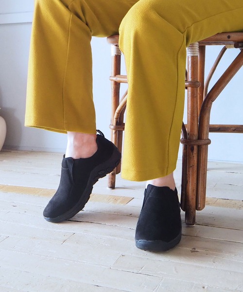 enchanted（エンチャンテッド）の「撥水スリッポンスニーカー　SNEEKE（スニーカー・レディース・ブラック/グレー/ブルー/ブラック系その他/ベージュ・LL/S/M/L）」の2枚目の写真