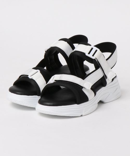 SpRay(スプレイ)の「スポーツサンダル(サンダル・レディース・ブラック/ホワイト/ベージュ/ブラック×ブラック・X-LARGE/SMALL/MEDIUM/LARGE)」の13枚目の写真